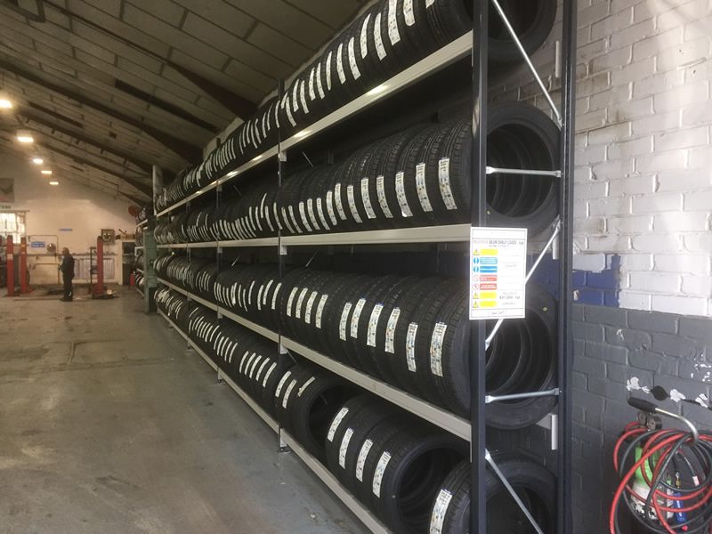 Tyre Racking Project For Hampshire Tyre Depot-03